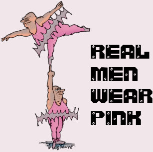 Real men wear pink